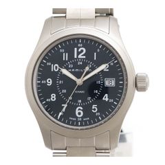 ハミルトン カーキ フィールド ブルー H682010 クオーツ ステンレススティール メンズ HAMILTON【中古】 【時計】