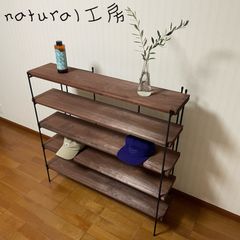 UUU5365　アイアン家具 折り畳みラック西海岸インテリア 鉄脚のみ3点 新商品‼️大人気‼️ 手作りアイアン家具 アイアンシェルフ