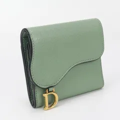 DIOR ディオール Saddle Lotus サドルロータス 折り財布 レディース財布】Dior(ディオール)のSADDLE(サドル)ウォレットが