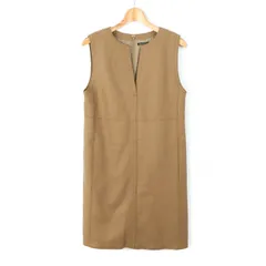 ニジュウサンクデュクス ワンピース ウール Vingt-trois arrondissements オンワード樫山 レディース 38サイズ ブラウン 23区 DEUX 【中古】