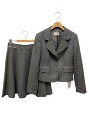 エムズグレイシー 317706 スカート 38 ブラック チェック ウール  