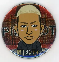 【中古】バッジ・ピンズ(男性) 関口メンディー(“PIERROT”MV Ver.) 75mm缶バッジ 「GENERATIONS LIVE TOUR 2017 “MAD CYCLONE”」 オンラインブースグッズ
