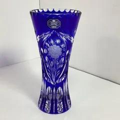 ドイツ製 ドレスデンクリスタル ラウジッツァーグラス 花瓶 フラワーベース ドレスデンクリスタル花瓶 | ブランド洋食器：リサイクル通販