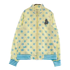 サイズ：L AND PER SE アンパスィ  ジップジャケット 総柄 イエロー系 [240101475519] ゴルフウェア レディース ストスト