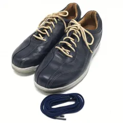 【美品】フットジョイ ゴルフシューズ ダークネイビー×ベージュ 57255J スパイクレス  メンズ 26 ゴルフウェア FootJoyのサムネイル