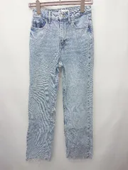 ◇ Θ ZARA ザラ カットオフ デニム ジーンズ パンツ サイズEUR 34 USA 2 MEX24 ブルー系 レディース P  【1411070011695】