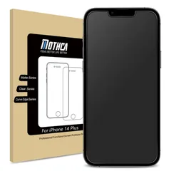 Mothca アンチグレア 強化ガラス iPhone 14 Plus/iPhone 13 Pro Max対応 液晶保護フィルム ゲームフィルム サラサラ タッチ感 日本旭硝子製素材 指紋防止 反射防止 硬度9H 飛散防止 キズ防止 衝撃吸収 撥油性