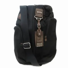 TUMI ブラック ショルダーバッグ ボディーバッグ 22318HKH