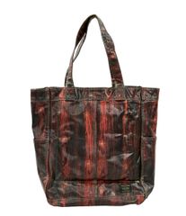 ポーター 木目プリントトートバッグ x BEAMS メンズ PORTER