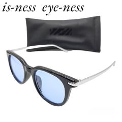 猛暑お買い得セール実施中🔥フォロー割クーポンで更にお得に🔥is-ness eye-ness サングラス シルバー×ブラック