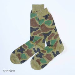 ANONYMOUSISM アノニマスイズム カモクルーソックス 15196200 靴下 カモフラージュ カモフラ柄 ミリタリー ユニセックス レディース メンズ 新品 国内正規品 日本製 【サイズ / 25-27cm】