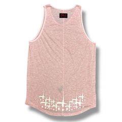 CVTVLIST 22SS LOT OF CROSS INNER TANKTOP ロットオブクロス インナータンクトップ ノースリーブカットソー カタリスト 2201020308 ピンク 1 90210A7