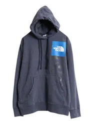 【お得なクーポン配布中!】 ノースフェイス プリント スウェット フード パーカー メンズ XL The North Face 裏起毛 トレーナー プルオーバー アウトドア 大きいサイズ
