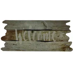 新品 ベストコ 玄関マット ヴィンテージウェルカム 24×55cm