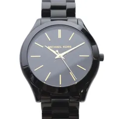 マイケルコース MICHAEL KORS 腕時計 クォーツ 3針 黒 MK3221のサムネイル