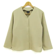 ニューバランス ノーカラージャケット THE CITY アウター レディース Mサイズ ベージュ系 NEW BALANCE 【中古】