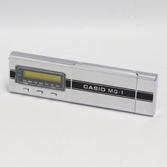 CASIO 電子懐中時計 MQ-1 電卓 レトロ シルバーカラー ウォッチ - メルカリ