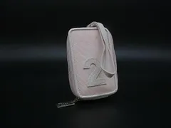 DIOR ディオール キャンバス×パテントレザー ミラー付き メイクポーチ 化粧ポーチ レディース ピンク系 DJ5025