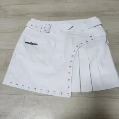 新品タグ付き【パーリーゲイツ】ティー2本付き スカート 白 1(w72-76) PGG】【直営店舗&公式オンライン限定】 TEXBRID ハイゲージ天竺