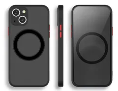 iPhone14proケースiPhone14promaxケース　MagSafe機能対応　カメラ保護付き　耐衝撃カバー ブラック