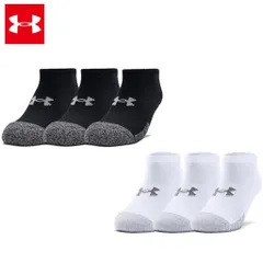 アンダーアーマー ヒートギア ノーショー＜3足セット＞ (1346755) UA メンズ ソックス 靴下 3足ソックス