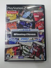 【開封済み　未使用品】PS2 Jリーグ ウイニング イレブン 2007 クラブ チャンピオンシップ　VW354-J1