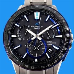 OCEANUS OCW-G1200-1AJF 電波 ソーラーCASIO カシオ オシアナス箱・保証書