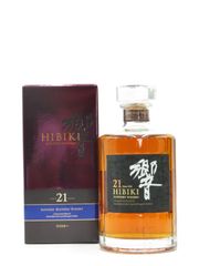 SUNTORY 響 21年 350ml 箱付 ミディアムボトル - メルカリ