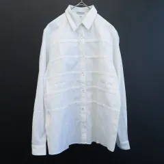 バーバリー BURBERRYS ヴィンテージ シャツ ブラウス 長袖 ロゴボタン 884985i