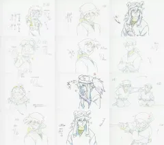 【中古】ポストカード 集合 原画ポストカードセット(12枚セット) 「劇場版 忍たま乱太郎 ドクタケ忍者隊最強の軍師」 劇場グッズ