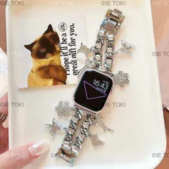 女性用ステンレススチールブレスレット,ジュエリーブレスレット,Apple Watch ultra用メタルストラップ,ブリンブリン,iwatchシリーズ10,46mm,9,8,7,6,5,49mm