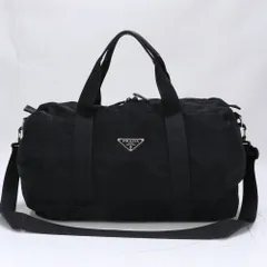 【良品！✨】PRADA ボストンバッグ ハンド トラベルバッグ ブラック 楽天市場】PRADA プラダ ボストンバッグ（バッグ・小物