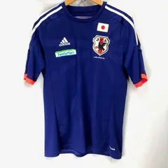 【美品】adidas サッカー日本代表 2014年 W杯 ユニフォーム Oサイズ 美品】adidas サッカー日本代表 2014年 W杯 ユニフォーム O