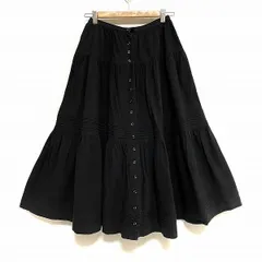 #anc ピンクハウス PINKHOUSE スカート 黒 ピコフリル レディース [906165]のサムネイル