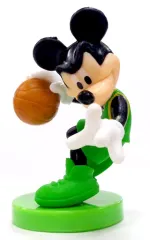 【中古】食玩 トレーディングフィギュア 84.ミッキーマウス(緑) 「チョコエッグ ディズニーキャラクターPart8」