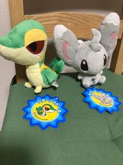 【希少】ポケドール　ツタージャドール　チラーミィドール　ポケモンセンター限定　ポケモン　タグ付き
