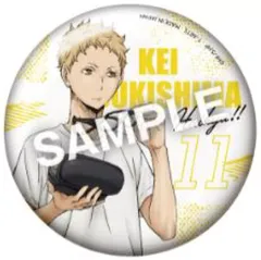 【中古】バッジ・ビンズ 月島蛍 「ハイキュー!! カラパレ 準備トレーディング缶バッジ」