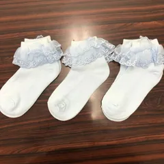 フリル キッズ 靴下 17～19ｃｍ