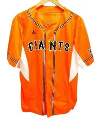 アディダス 読売ジャイアンツ レプリカ ユニフォーム adidas オレンジ 応援にピッタリ Lサイズ ●CH18
