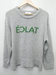 ◇ ⊇ Discoat ディスコート 長袖 ニット セーター サイズF グレー系 レディース P  【1408200036529】