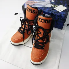 新品 定価3.3万 コンバース ビューティフルピープルコラボ ERX-400 EW HI / BP ハイカットスニーカー 26cm オレンジ┃【2400014607826】