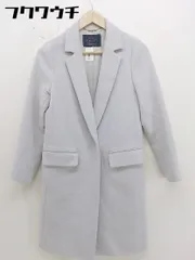 ■ JUSGLITTY ジャスグリッティー 長袖 チェスター コート サイズ1 グレー レディース  【1112200006306】