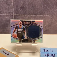 2021 Panini Select TAJ GIBSON Minnesota Timberwolves Throwback Prizm Parallel ジャージ カード