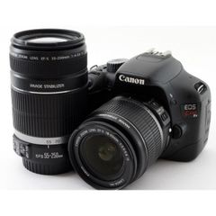 キヤノン デジタル一眼 CANON EOS Kiss X4 ダブルズームキット 中古 新品SDカード ＆ 予備バッテリー付き 届いてすぐに使える 手振れ補正 動画撮影