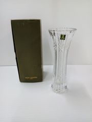HOYA/ホーヤ CRYSTAL　ガラス花瓶【中古品】