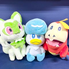 ポケモン ニャオハ ホゲータ クワッス 等身大 ぬいぐるみ 3匹