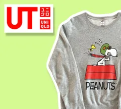 UT UNIQLO ユニクロ スウェット トレーナー PEANUTS スヌーピー グレー サイズ XL