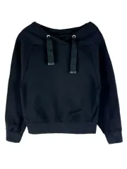 F STRAWBERRY ー FIELDS クロップド フードなし 長袖Tシャツ