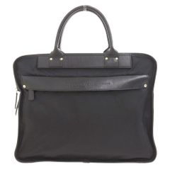 ✨️美品 HIROFU ハンドバッグ オールレザー ブラック Hロゴ フラップ付 美品】 HIROFU / ヒロフ | Hロゴ レザーフラップ ハンドバッグ