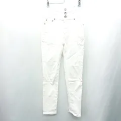 ◇ ◎●未使用● JEANASIS ジーナシス コットン系 ストレートパンツ サイズS ホワイト レディース E  【1408220038664】